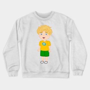 Bongo Beep Beep Cartoon Boy Tom Big Smile Crewneck Sweatshirt